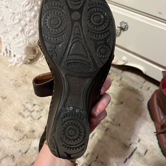 Born Black Leather Sandals - Picture 2 of 3